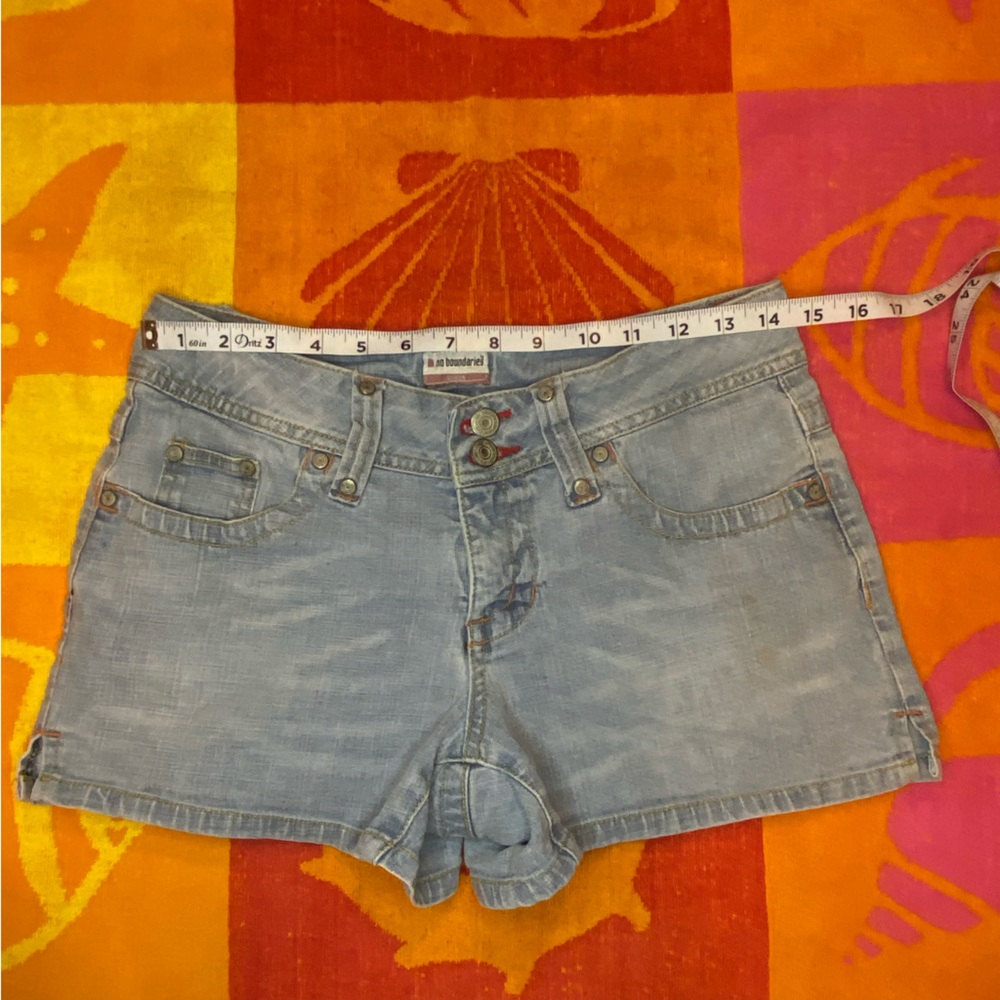 Cute blue y2k vintage no boundaries shorts